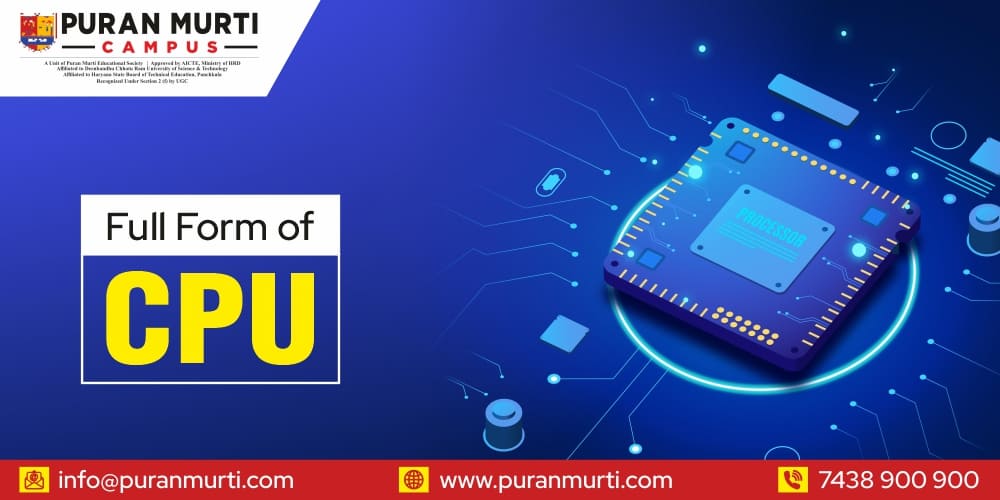 Full Form of CPU