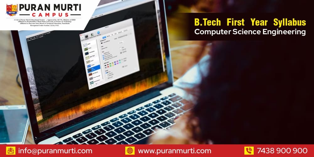 change your life, open doors to amazing opportunities, and help you in B.Tech Computer Science Engineering First Year Syllabus